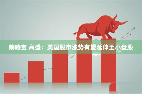 策略宝 高盛：美国股市涨势有望延伸至小盘股